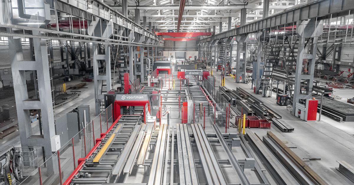 Benefits of automated beam processing Voortman Steel Machinery