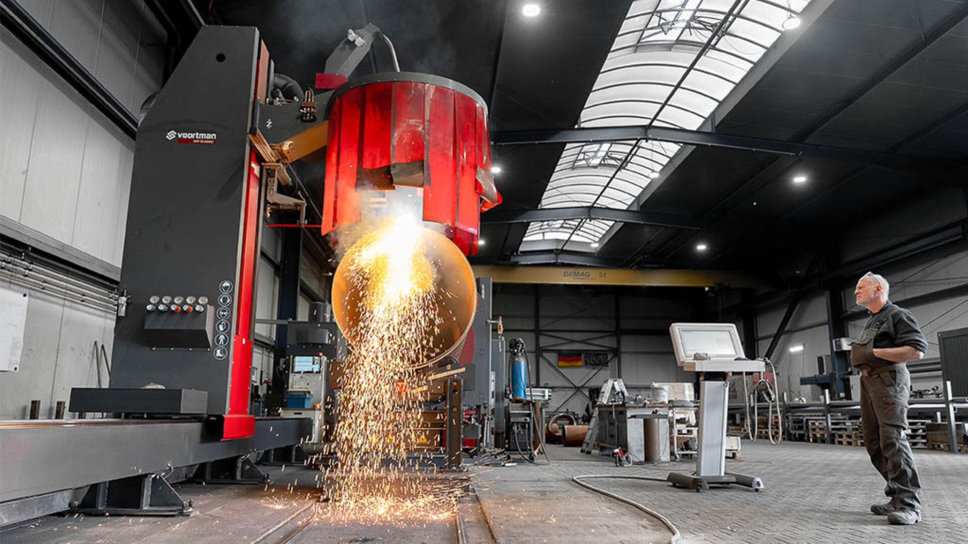 Testimonianza Voortman Attrezzature di processo Carl Hamm con Voortman MO Classic